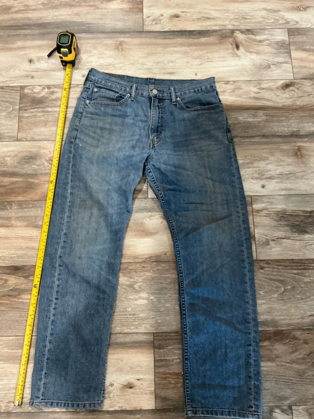 Men's Classic Blue Denim Jeans 32x30